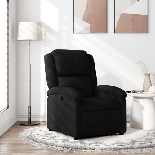 Aiious Relaxsessel Schwarz Stoff von Aiious