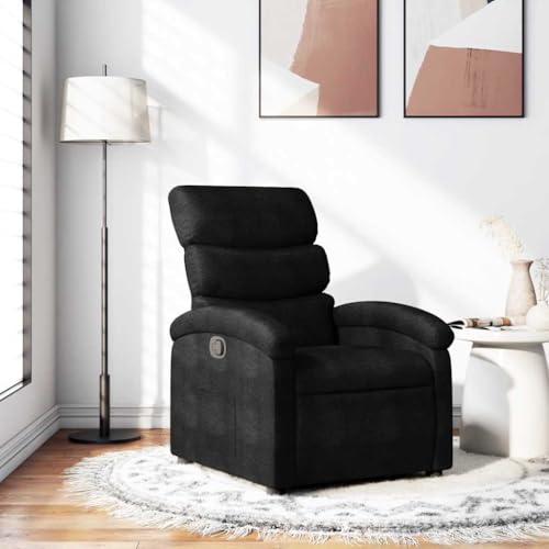 Aiious Relaxsessel Schwarz Stoff von Aiious