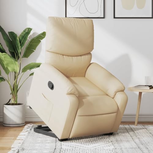 Aiious Relaxsessel mit Aufstehhilfe Creme Stoff Aiious Relaxsessel mit Aufstehhilfe Creme Stoff von Aiious