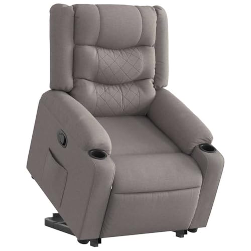 Aiious Relaxsessel mit Aufstehhilfe Taupe Stoff Aiious Relaxsessel mit Aufstehhilfe Taupe Stoff von Aiious