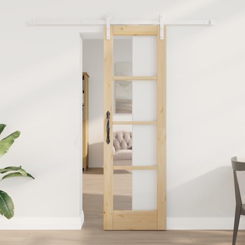 Aiious Schiebet¨¹r mit Beschlagset "ORKDAL" aus massivem Holz & Glas Aiious Schiebet¨¹r mit Beschlagset "ORKDAL" aus massivem Holz & Glas von Aiious