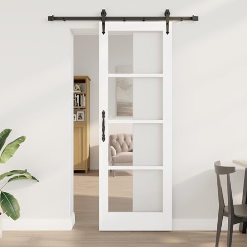 Aiious Schiebet¨¹r mit Hardware-Set 'ORKDAL'Wei? 73,5x211 cm Aiious Schiebet¨¹r mit Hardware-Set 'ORKDAL'Wei? 73,5x211 cm von Aiious