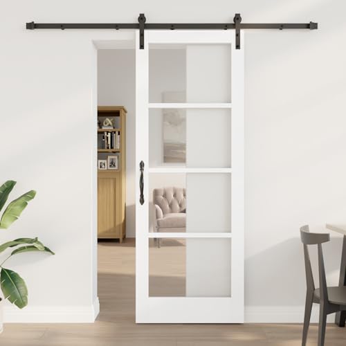 Aiious Schiebet¨¹r mit Hardware-Set 'ORKDAL'Wei? 78x211 cm Aiious Schiebet¨¹r mit Hardware-Set 'ORKDAL'Wei? 78x211 cm von Aiious