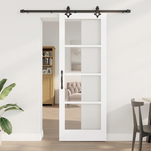 Aiious Schiebet¨¹r mit Hardware Set 'ORKDAL'Wei? Massivholz & Glas Aiious Schiebet¨¹r mit Hardware Set 'ORKDAL'Wei? Massivholz & Glas von Aiious