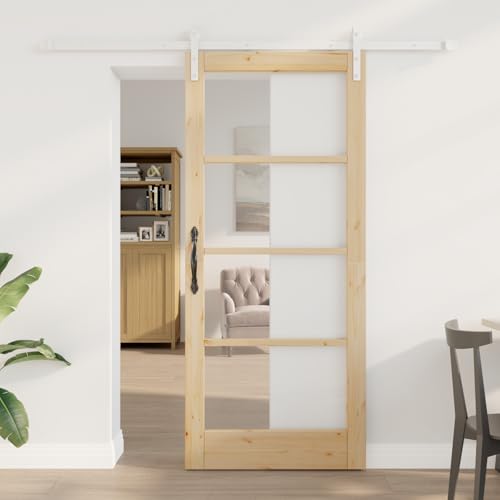 Aiious Schiebet¨¹r mit Hardware-Set 'ORKDAL'aus massivem Holz & Glas Aiious Schiebet¨¹r mit Hardware-Set 'ORKDAL'aus massivem Holz & Glas von Aiious