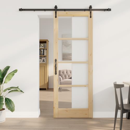 Aiious Schiebet¨¹r mit Zubeh?rset 78x211 cm Massivholz Kiefer Aiious Schiebet¨¹r mit Zubeh?rset 78x211 cm Massivholz Kiefer von Aiious