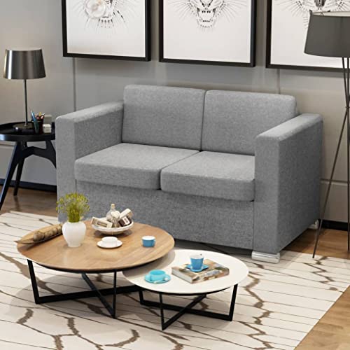 Aiious Stilvolles 2-Sitzer-Sofa aus strapazierf?higem Stoff f¨¹r Zuhause und B¨¹ro mit abnehmbaren Kissenbez¨¹gen Aiious Stilvolles 2-Sitzer-Sofa aus strapazierf?higem Stoff f¨¹r Zuhause und B¨¹ro mit abnehmbaren Kissenbez¨¹gen von Aiious