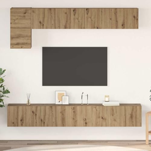 Aiious TV-Schrank-Set 5 pcs Eiche handwerklich 100 x 30 x 30 cm Aiious TV-Schrank-Set 5 pcs Eiche handwerklich 100 x 30 x 30 cm von Aiious