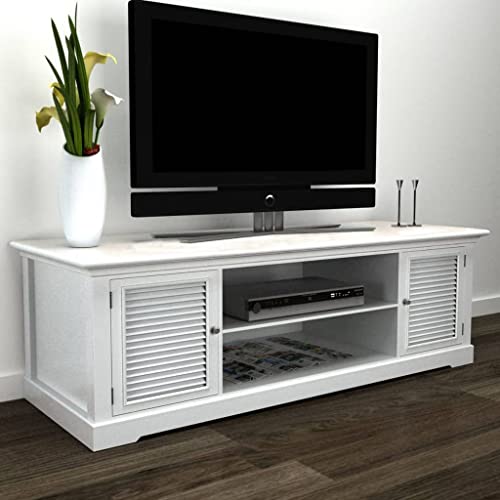 Aiious TV-Schrank Wei? Holz von Aiious