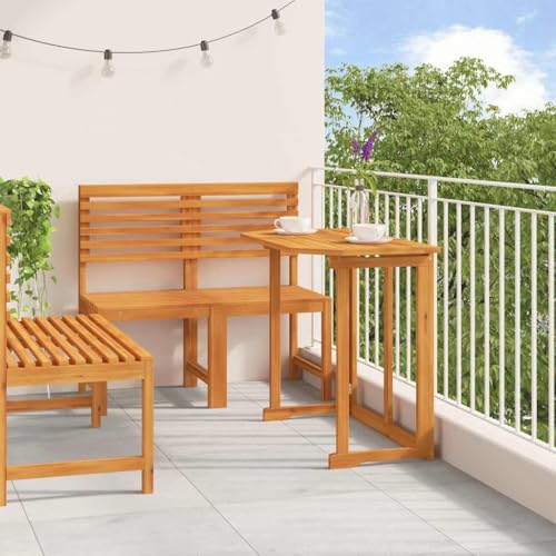 Aiious Braunes Bistro Set aus Akazienholz 3 TLG f¨¹r Garten und Terrasse Aiious Braunes Bistro Set aus Akazienholz 3 TLG f¨¹r Garten und Terrasse von Aiious