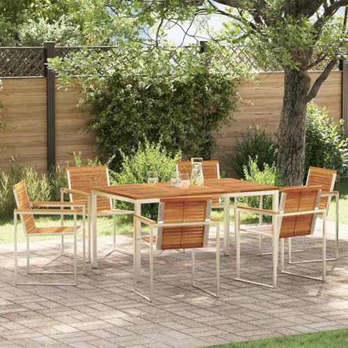 Massivholz Essgruppe 7 Personen Akazie Wetterfeste Terrassenm?Bel F¨¹r Garten Und Terrasse Massivholz Essgruppe 7 Personen Akazie Wetterfeste Terrassenm?Bel F¨¹r Garten Und Terrasse von Aiious