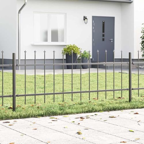 Industrie-inspirierter Gartenzaun 13.6 x 0.6 m Robust und Langlebig fuer Aussenbereich Industrie-inspirierter Gartenzaun 13.6 x 0.6 m Robust und Langlebig fuer Aussenbereich von Aiious