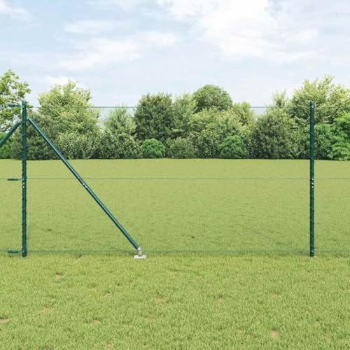 Wetterfester Stahzaun mit UV-bestaendiger PVC-Beschichtung 1.2 x 100 m fuer sicheren Gartenbereich Wetterfester Stahzaun mit UV-bestaendiger PVC-Beschichtung 1.2 x 100 m fuer sicheren Gartenbereich von Aiious