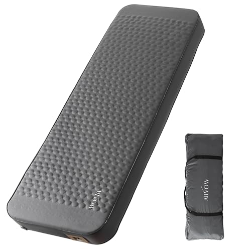 Aiivow 10,2 cm extra dicke selbstaufblasende Isomatte für Camping mit elektrischer Pumpe, ultraleichte Memory-Schaum-Campingmatratze, tragbare 9,5 R-Wert Campingmatte für Zelt, Auto, Kinderbett, Grau Aiivow 10,2 cm extra dicke selbstaufblasende Isomatte für Camping mit elektrischer Pumpe, ultraleichte Memory-Schaum-Campingmatratze, tragbare 9,5 R-Wert Campingmatte für Zelt, Auto, Kinderbett, Grau von Aiivow