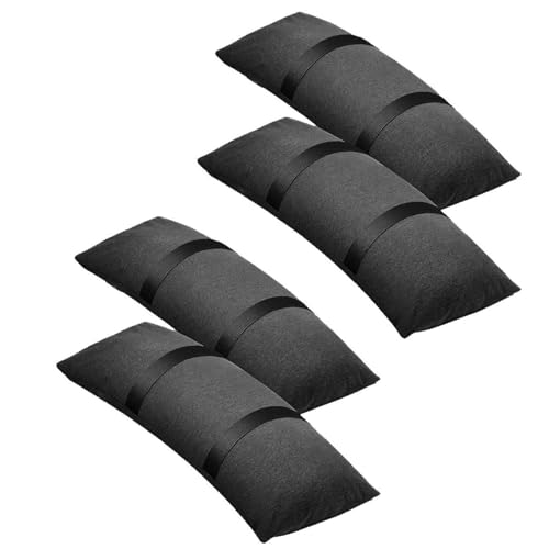Ailan 2 Paket/los Outdoor Fillable Gerade Sandsäcke 2 stücke Baldachin Regenschirm Basis Gewicht Sandsack Regenschirm Basis Gewichte Sand Taschen, A, 4 Stück von Ailan