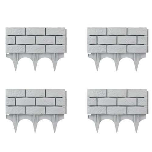Ailan 4 Teile/Satz Pflanze Blumenbeet Grenze Einfache Installation Kein Boden Leckage Garten Grenze PP 2. Tiefe Typ Höhe Von 18 Zentimeter, Kalk Sand Mörtel Ailan 4 Teile/Satz Pflanze Blumenbeet Grenze Einfache Installation Kein Boden Leckage Garten Grenze PP 2. Tiefe Typ Höhe Von 18 Zentimeter, Kalk Sand Mörtel von Ailan