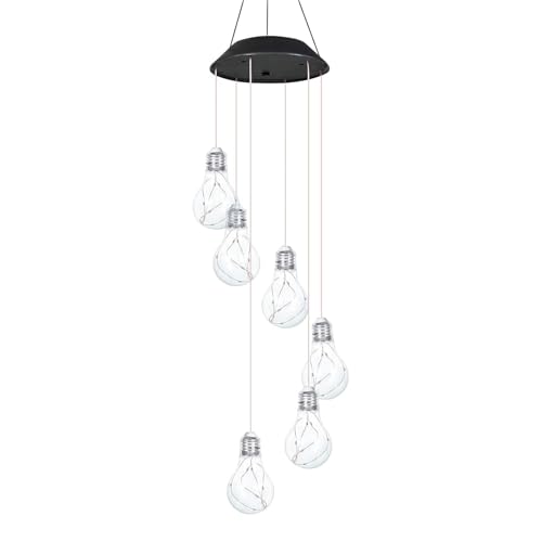 Ailan Garten Dekorative Glühbirne Solar Wind Chime Ruhige Atmosphäre Glühbirne Solar Wind Chime Outdoor Dekoration ABS Ailan Garten Dekorative Glühbirne Solar Wind Chime Ruhige Atmosphäre Glühbirne Solar Wind Chime Outdoor Dekoration ABS von Ailan