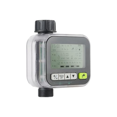 Ailan Garten Intelligente Sprinkler System Mit Regen Sensing Funktion Garten Intelligente Sprinkler Bewässerung System ABS Zeitgesteuerte, Transparente Zähne Ailan Garten Intelligente Sprinkler System Mit Regen Sensing Funktion Garten Intelligente Sprinkler Bewässerung System ABS Zeitgesteuerte, Transparente Zähne von Ailan