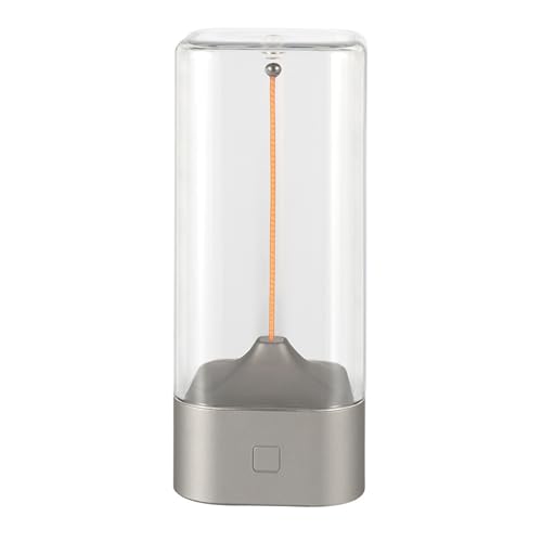 Ailan LED Licht, dreistufig dimmbar, hellere Beleuchtung und beruhigende, atmende Lichteffekte, dreistufig dimmbares LED Licht aus ABS, silbrig von Ailan