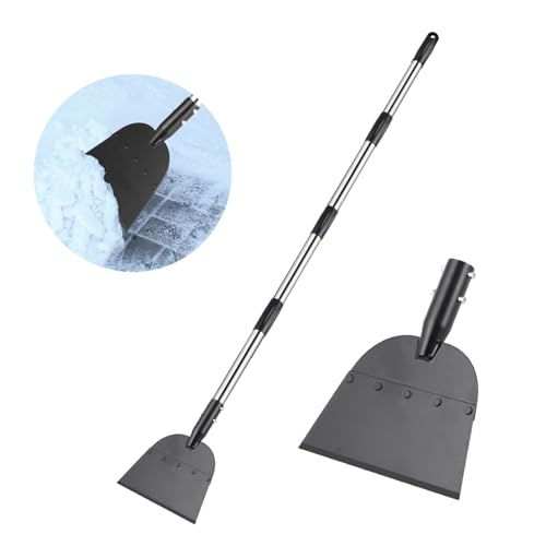 Ailan Schneeschaufel, Gartenschaufel, Schaber, Bodengriff, robust und langlebig, einfach zu verwenden für Straßenvereisungsschaber, Unkraut, 4 sparen1.6m Ailan Schneeschaufel, Gartenschaufel, Schaber, Bodengriff, robust und langlebig, einfach zu verwenden für Straßenvereisungsschaber, Unkraut, 4 sparen1.6m von Ailan