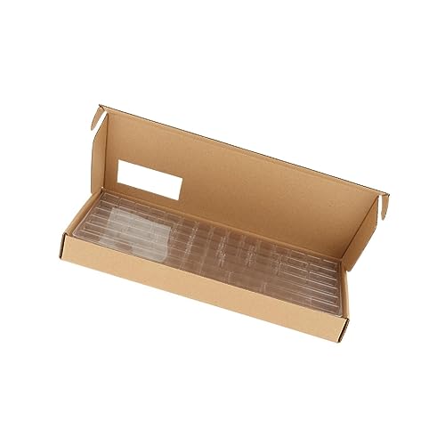 Ailan Transparente Aufbewahrungsbox für Tastenkappen mit Deckel, staubdicht und praktischer Behälter Organizer, 3 Schichten, Stil A von Ailan