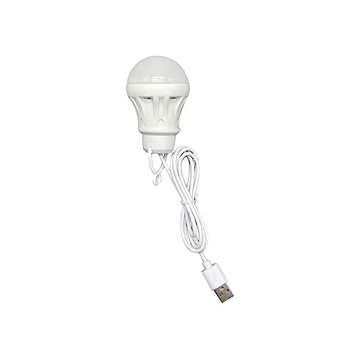 Ailan USB Mobile Birne LED Camping Licht Low Power 5V Lesebuch Tisch Nachtlichter Laternen Home Nachtlampe Nachtmarkt , 1M von Ailan
