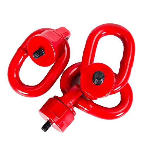 Ailao Hebering, Universal-Hebering Hebeöse 360-Grad-Drehung Heberingschraube Die Verbindungsbolzenschraube M16*20mm (Rot) von Ailao