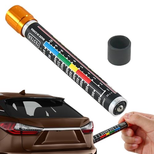 Autolack Tester, Lackdickenmessgerät für Auto Aluminium-Kunststoff-Magnet Kompakter Karosserie-Beschichtungsdetektor Handheld Autolacktester für die Inspektion von Autolacken von Ailao