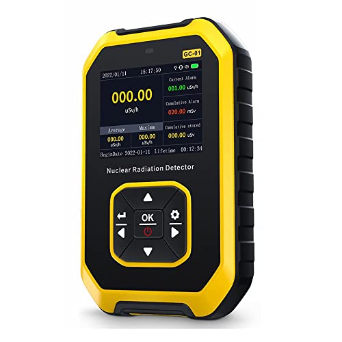 Ailao Geigerzähler Nuklearstrahlungsdetektor GC-01 Geigerzähler Radioaktivität Strahlungsmessgerät mit LCD-Anzeige Tragbares Handgerät Beta-Gamma-Röntgenmonitor 5 Dosierungseinheiten Geschaltet Ailao Geigerzähler Nuklearstrahlungsdetektor GC-01 Geigerzähler Radioaktivität Strahlungsmessgerät mit LCD-Anzeige Tragbares Handgerät Beta-Gamma-Röntgenmonitor 5 Dosierungseinheiten Geschaltet von Ailao