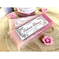 Duftwachs Kirschblüte Waxmelt Snapbar Sojawachs Geschenk Vegan Sakura von AileensTreasureBox