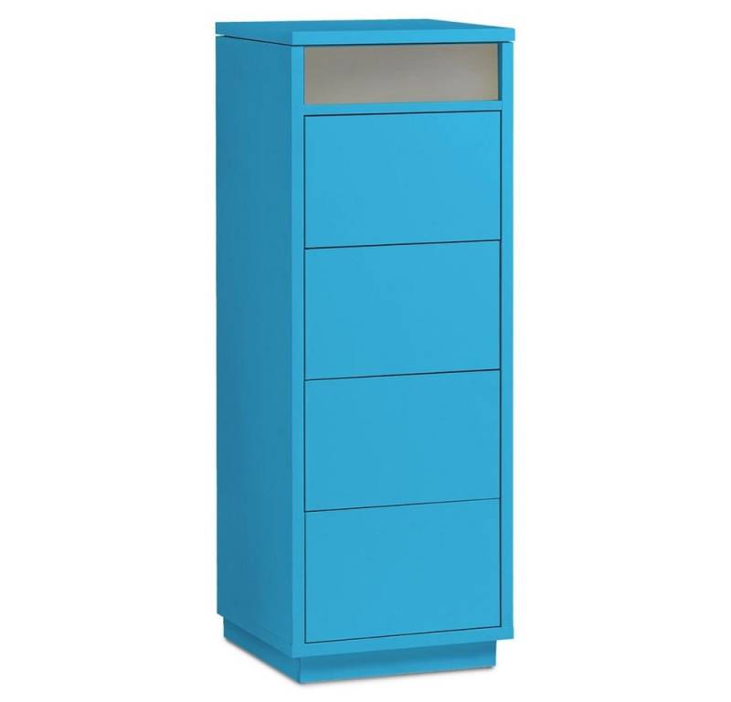 Aileenstore Sideboard Eyecatcher, Push-to-open-Funktion Ablagefach Kabeldurchlass von Aileenstore