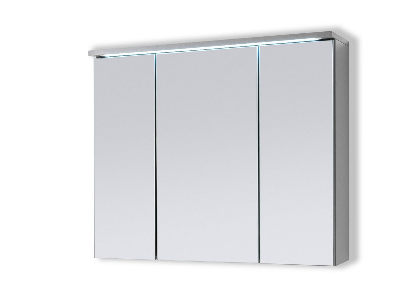 Aileenstore Spiegelschrank DUO Breite 80 cm, Schalter-/Steckdosenbox, LED-Beleuchtung von Aileenstore