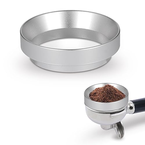 Kaffee Dosierring 53mm, Ailelan Barista Zubehör Magnetischer Siebträger Dosierbecher 53mm, Siebträger Zubehör Aluminiumlegierung Dosiertrichter Espresso Zubehör für Barista von Ailelan