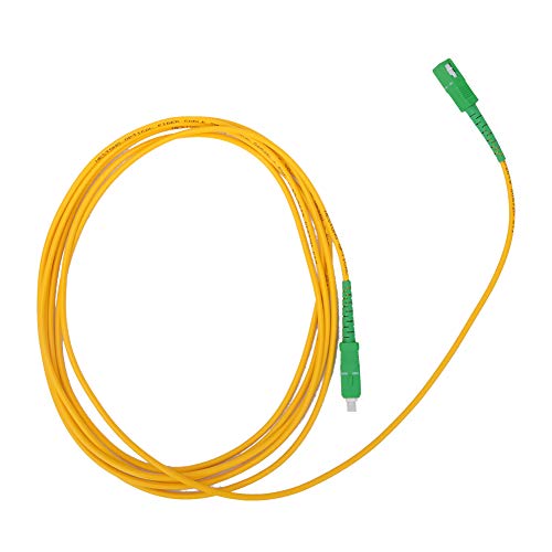 2PCS Single Mode & Single SC/Fiber Optic Patch Cord, SC/SM-G652D OS2 3 Meters, Suitable for All Kinds of Fiber Optic LAN, Fiber Optic Communication Systems, Instrumentation, 2PCS Single Mode & Single SC/Fiber Optic Patch Cord, SC/SM-G652D OS2 3 Meters, Suitable for All Kinds of Fiber Optic LAN, Fiber Optic Communication Systems, Instrumentation, von Ailgely