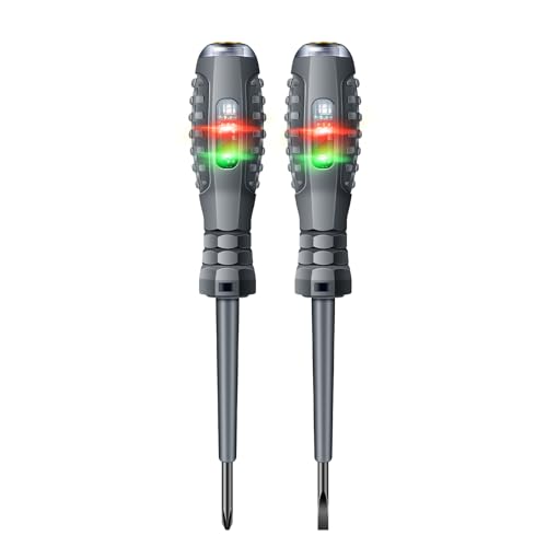 ANENG B05 2-teiliges Elektrotester-Stift-Schraubendreher-Set, Spannungsmessung, Leitungsbruchpunktbeurteilung, für den Einsatz Im Haushalt und in der Automobilindustrie von Ailgely