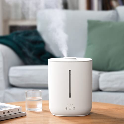 Ailgely 2,8 L Luftbefeuchter Hohe Kapazität, Diffusor für ätherische Öle mit warmweißem Licht, Anwendungskontrolle, leiser, auslaufsicherer Luftbefeuchter, Timing, wasserlose automatische Abschaltung von Ailgely