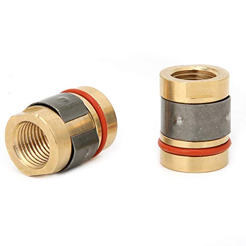 Ailgely 2PCS MIG-Waffendüsenadapter, Messing Weibliche Fädenverbindung, Ideal für M-25/M-40 -Schweißbrenner mit Präzisions-CNC-Bearbeitung, Hochwertiges Hitzebeständiges Material, Ailgely 2PCS MIG-Waffendüsenadapter, Messing Weibliche Fädenverbindung, Ideal für M-25/M-40 -Schweißbrenner mit Präzisions-CNC-Bearbeitung, Hochwertiges Hitzebeständiges Material, von Ailgely