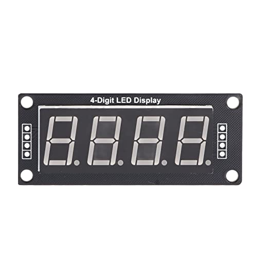 Ailgely 4 Bits 7 Segmente LED-Digital Anzeige Modul mit Stabile Leistung, Plug and Play für Uhr Modul 0,56 Zoll (MRA172A rot) von Ailgely