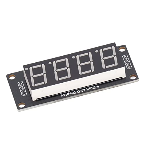 Ailgely 4 Bits 7 Segmente LED-Digital Anzeige Modul mit Stabile Leistung, Plug and Play für Uhr Modul 0,56 Zoll (MRA172d Green) von Ailgely