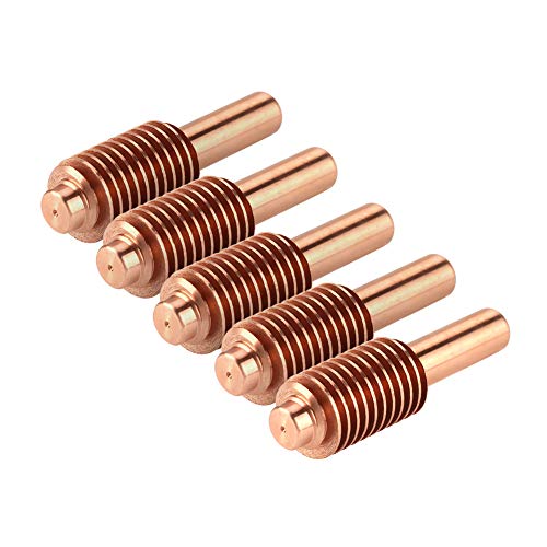 Ailgely 5pcs -Elektroden, MAX1650 Plasmaschneider Verbrauchsgüter Kit Zum Schneiden von Fackel mit Telluriumkupfermaterial, Kostenloser Schnittleistung, Metallschnitt Ailgely 5pcs -Elektroden, MAX1650 Plasmaschneider Verbrauchsgüter Kit Zum Schneiden von Fackel mit Telluriumkupfermaterial, Kostenloser Schnittleistung, Metallschnitt von Ailgely
