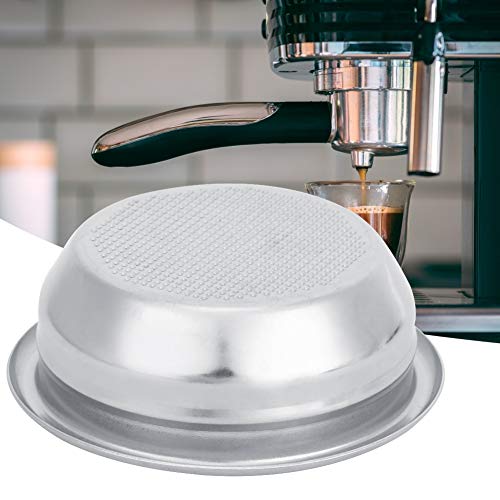 Ailgely Bodenloser Filter, Kaffeegriff Filterkorb Doppelte Single, Feinem Mesh Universal Filter (Doppeltes Servieren) von Ailgely
