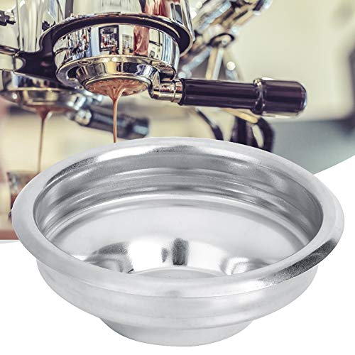 Ailgely Bodenloser Filter, Kaffeegriff Filterkorb Doppelte Single, Feinem Mesh Universal Filter (Einzelne Portionen) von Ailgely