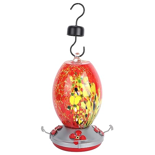 Ailgely Hummingbirds Water Feeder Bunfle Glass Bird Feeder, Verhindern Eichhörnchen Stören, Ruhen Ruhen, Barsch, (Q1) von Ailgely