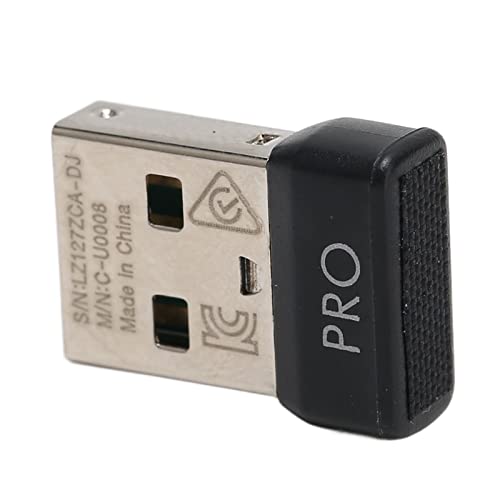 Ailgely USB-Mausempfänger Pro USB-Mausempfänger 2,4 G Tragbares ABS für Büro Kompaktes Design -Mausempfänger USB-Konverter von Ailgely