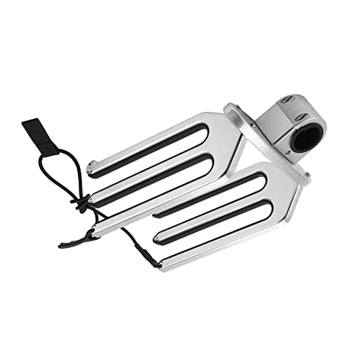Ailgely Wakeboard Rack Wakeboard Tower Rack CNC Gebürstete Aluminum -Turmhalter Kneeboard (Geeignet für Rohrdurchmesser: 63 mm-68 mm) von Ailgely
