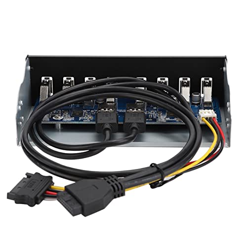 USB3.0 8 Ports Hub Optisches Laufwerk Erweiterung Frontplattenadapter für PC USB3.0 8 Ports Hub Optisches Laufwerk Erweiterung Frontplattenadapter für PC von Ailgely