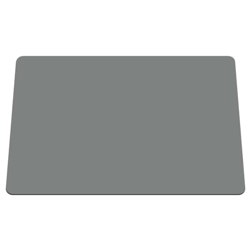 Aililong Silikonmatte groß 70x50cm Bastelunterlage Backunterlage Silikonbackmatte Antihafte rutschfeste Tischmatte Arbeitsmatte für Handwerk DIY Teig Malen (Dunkelgrau) von Aililong