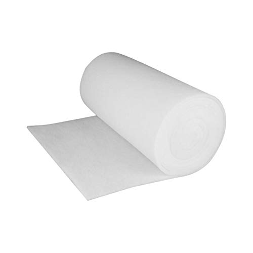 Ailopta Filtermatte, Klimaanlage Aktivkohle Filter Wasserfilter, Vorfilter Staub Vlies Klimaanlage Zubehör Luft Reinigen, Gase Adsorbieren 100x100x0.3cm von Ailopta