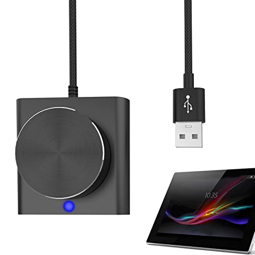 Ailopta Multimedia-Controller | USB-Lautstärkeregler | PC-Multimedia-Controller- mit EIN-klick-Stummschaltfunktion, Anpassen des Mute-Tastenmodus, Multimedia-Steuerknopf unterstützt Windows Ailopta Multimedia-Controller | USB-Lautstärkeregler | PC-Multimedia-Controller- mit EIN-klick-Stummschaltfunktion, Anpassen des Mute-Tastenmodus, Multimedia-Steuerknopf unterstützt Windows von Ailopta