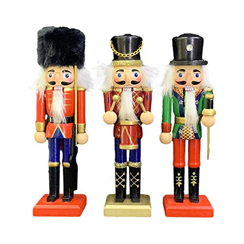 Ailopta Weihnachten Nussknacker Soldat 20cm, 3 Stück/Set Traditioneller Nussknacker Figur Aus, Weihnachtsdeko Nussknacker Soldat Figuren Festliche Farben Ornamente Ailopta Weihnachten Nussknacker Soldat 20cm, 3 Stück/Set Traditioneller Nussknacker Figur Aus, Weihnachtsdeko Nussknacker Soldat Figuren Festliche Farben Ornamente von Ailopta